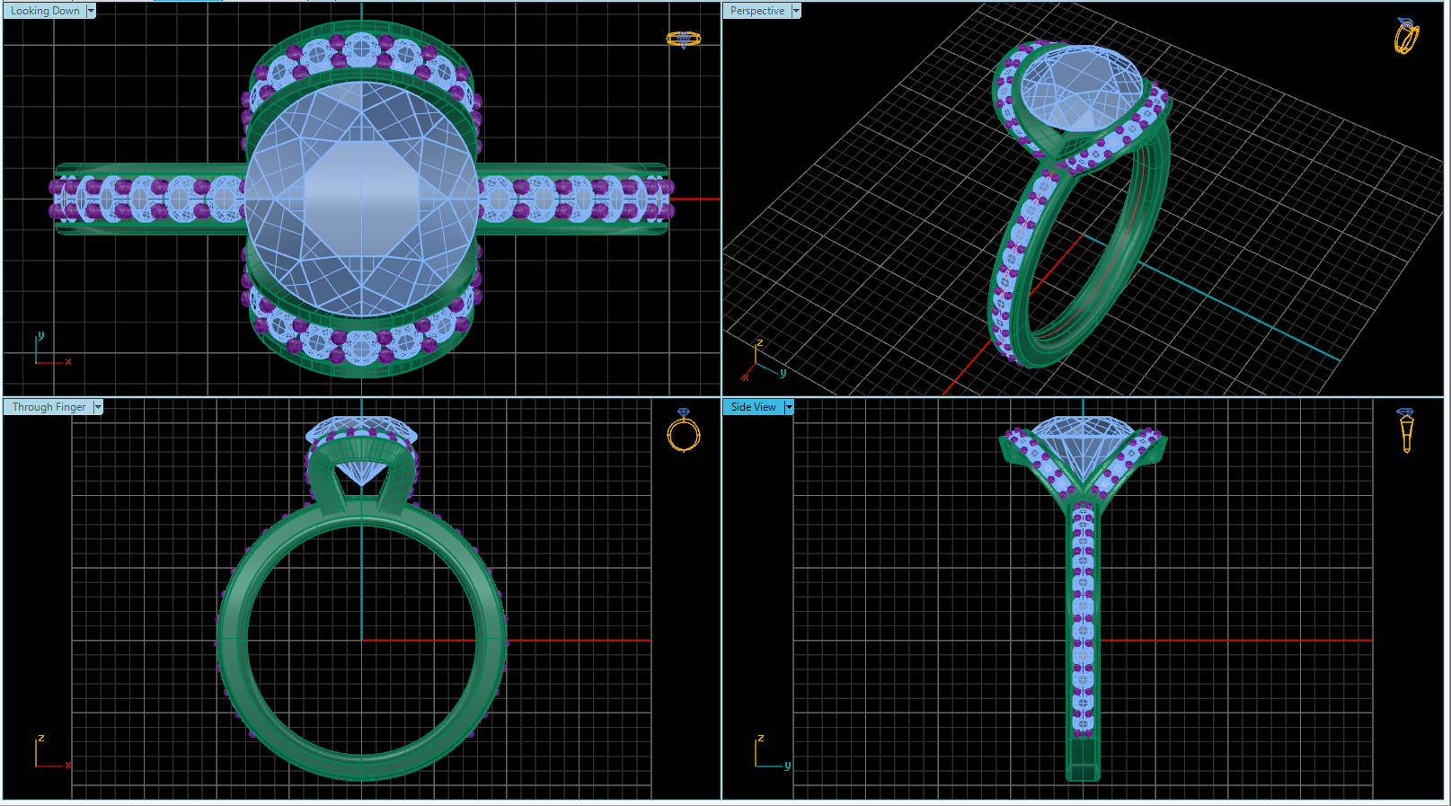 Final Payment Custom Engagement Ring Production Payment  -MD