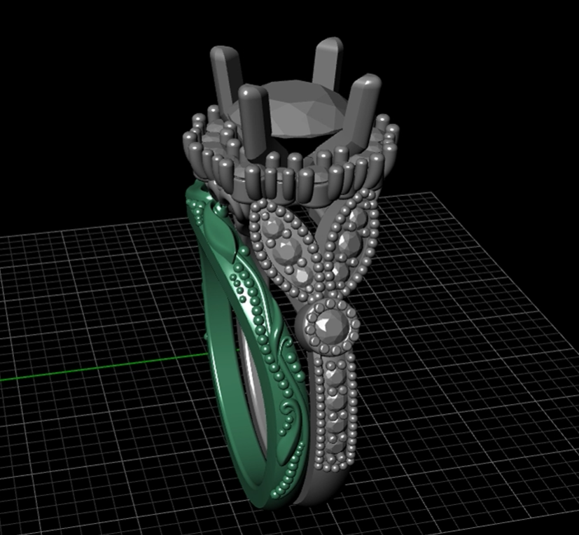 Final Payment Custom Wedding Band- DK