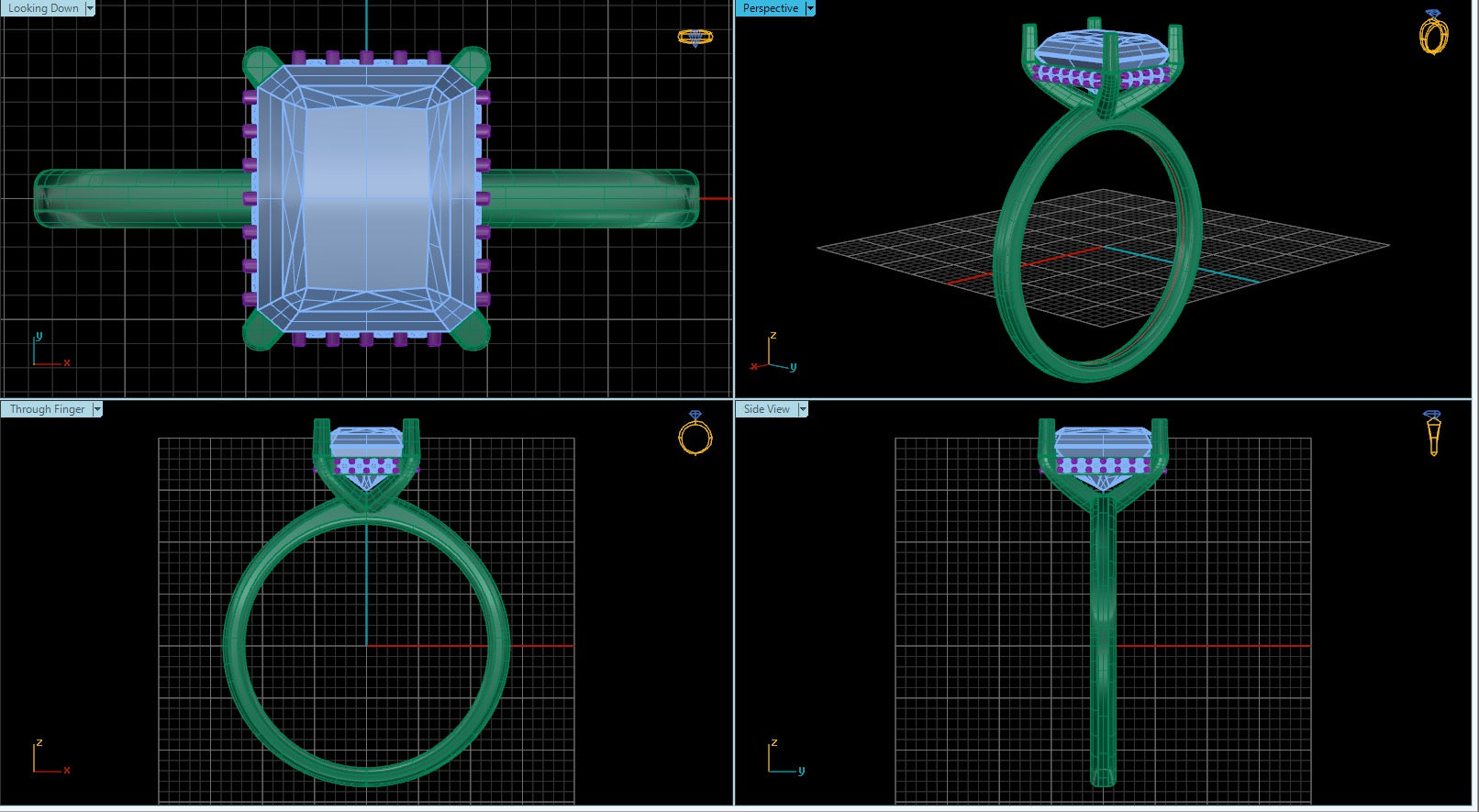 Custom Ring Production - MS