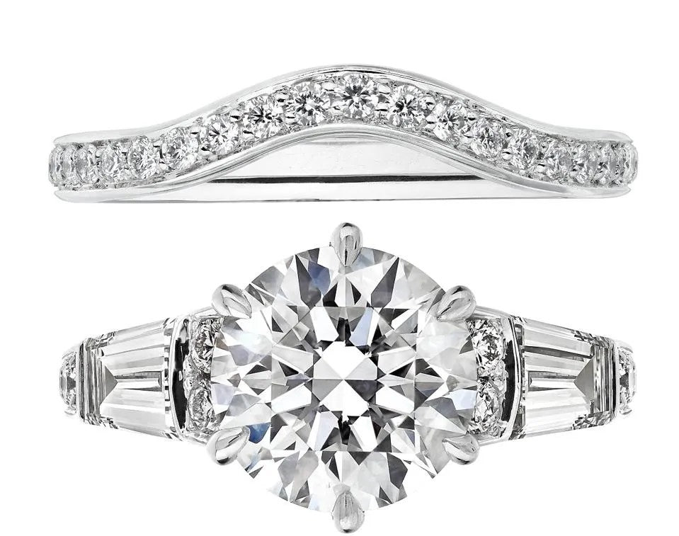 Custom Curved Wedding Band - CG