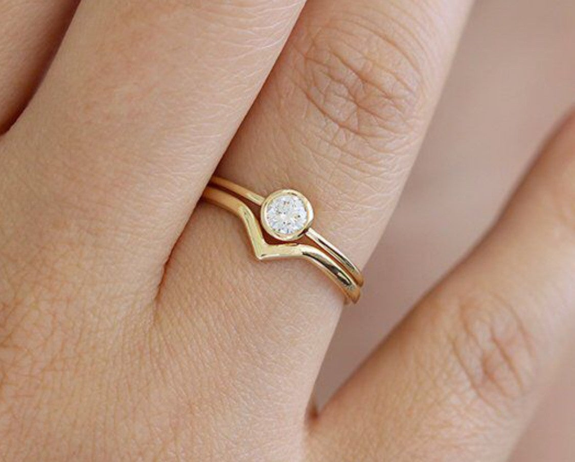 Custom Gold Wedding Band