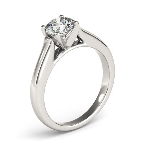 1 Carat Solitaire Engagement Ring - Paula - Moissanite Rings