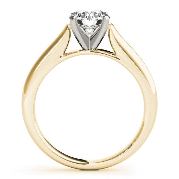 1 Carat Solitaire Engagement Ring - Paula - Moissanite Rings