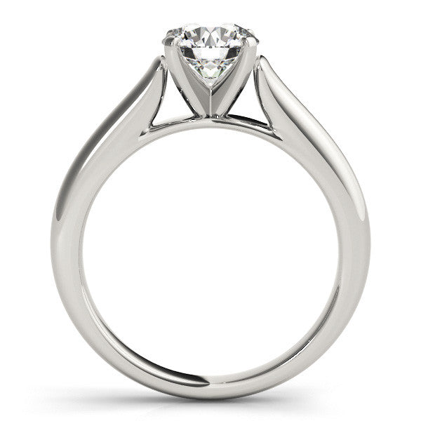 1 Carat Solitaire Engagement Ring - Paula - Moissanite Rings