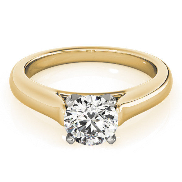 1 Carat Solitaire Engagement Ring - Paula - Moissanite Rings