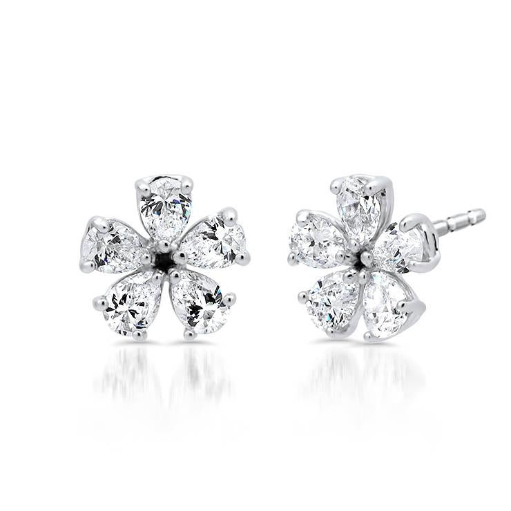 Flower Cluster Studs