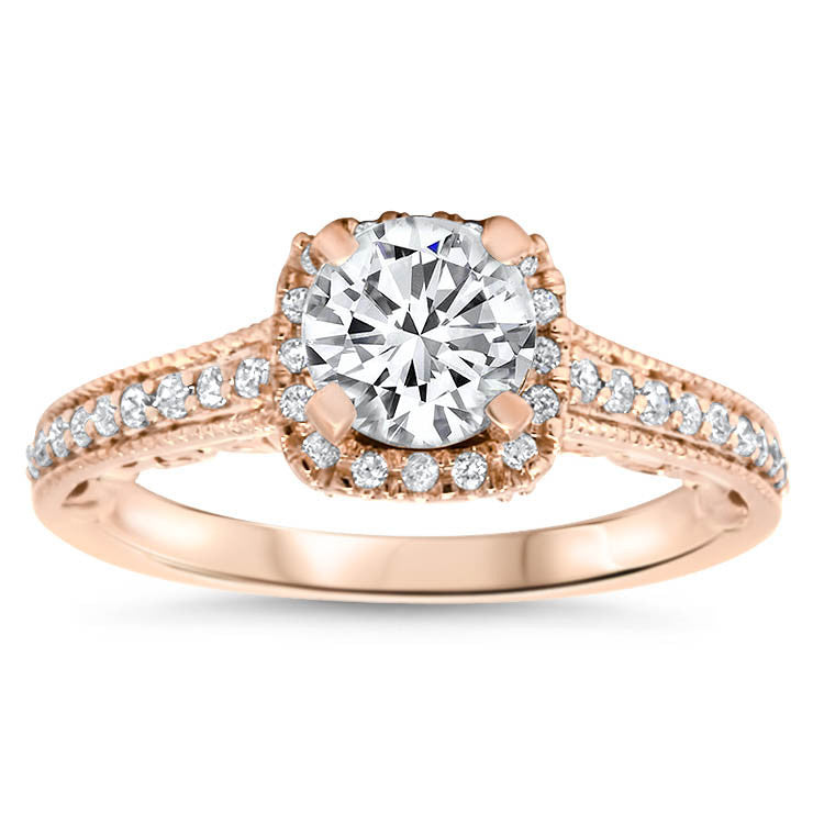 Forever One Moissanite Engagement Ring - Tianna - Moissanite Rings