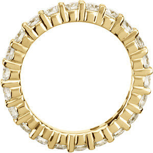 2.25 Carat  Diamond Eternity Band - Moissanite Rings