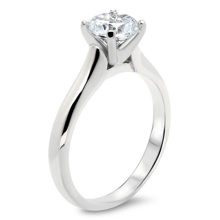 Classic Solitaire Forever One Moissanite Engagement Ring 9.5 mm - Taylor - Moissanite Rings