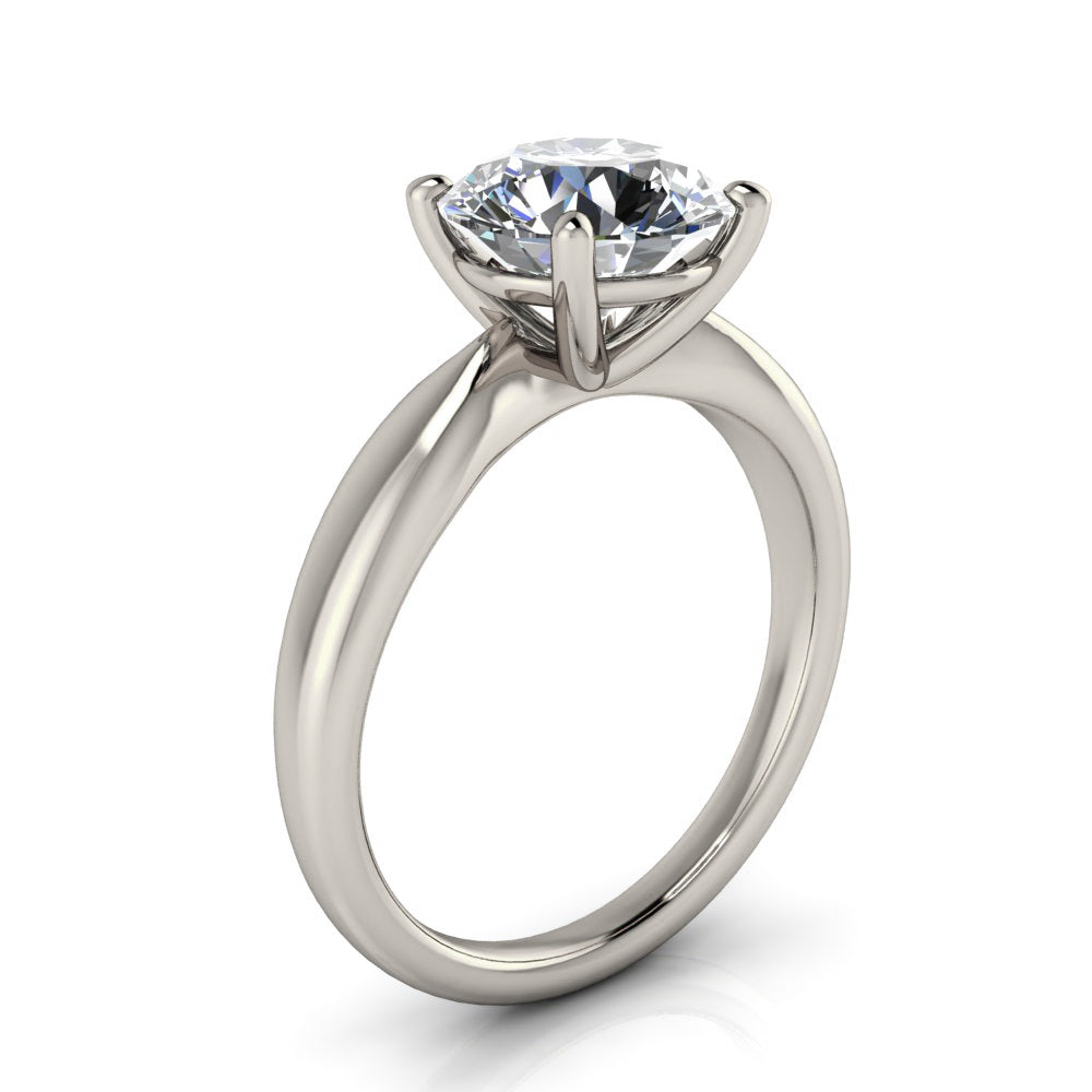 Cinched Solitaire Engagement Ring- Cairo