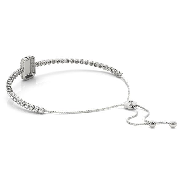 Illusion Emerald Pave Bolo Bracelet