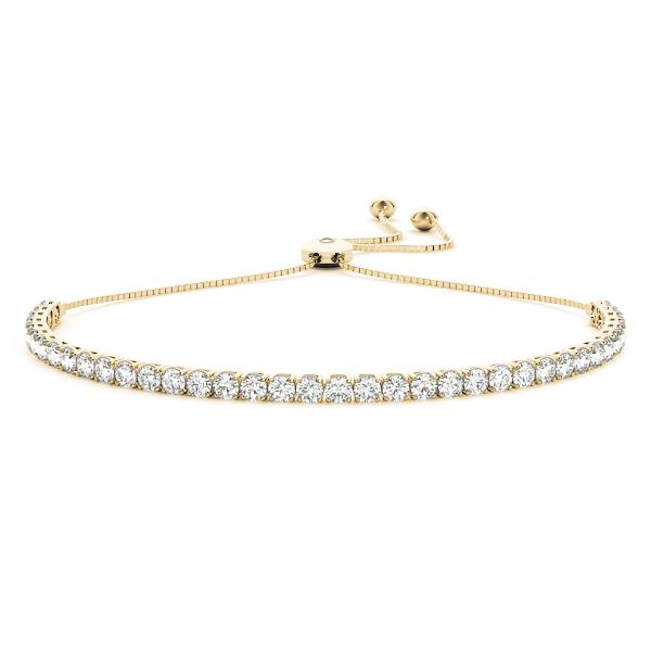Adjustable Diamond Tennis Bracelet 3.60