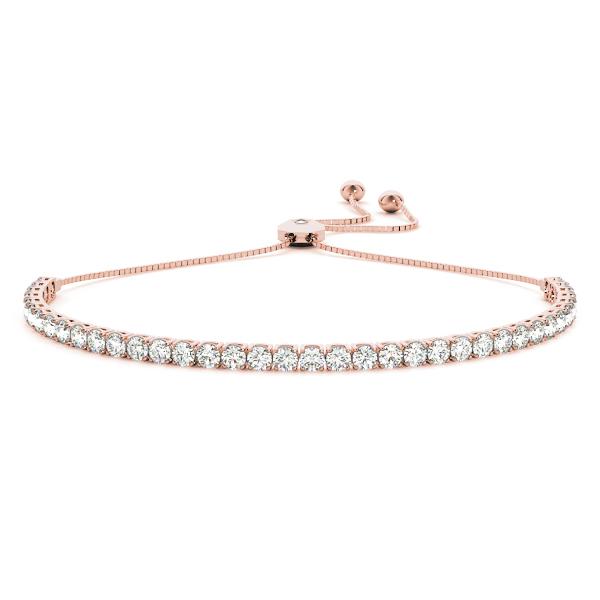 Adjustable Diamond Tennis Bracelet 3.60