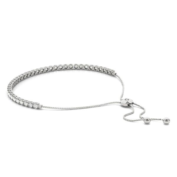 Adjustable Diamond Tennis Bracelet 3.60