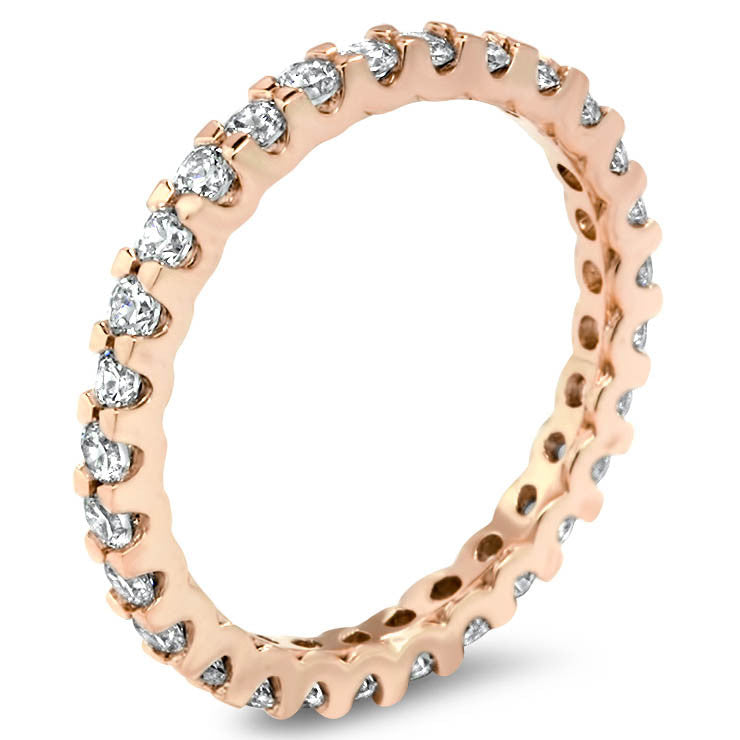 Diamond Eternity Wedding Band - Dawn - Moissanite Rings