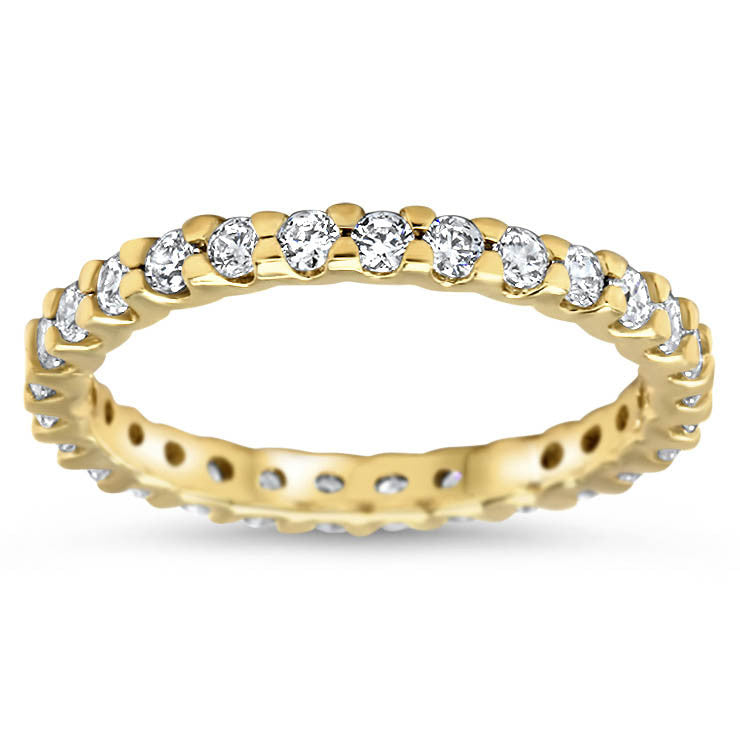 Diamond Eternity Wedding Band - Dawn - Moissanite Rings