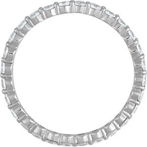.50 Carat Diamond Eternity Band - Moissanite Rings