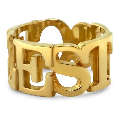 Personalized Wrap Around Name Ring - Moissanite Rings