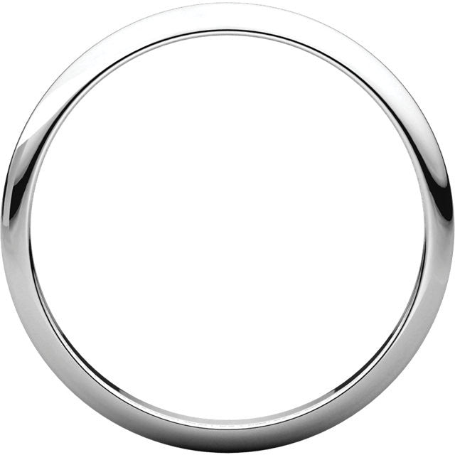 Choose Your Width Plain Gold Wedding Band Ladies - Moissanite Rings
