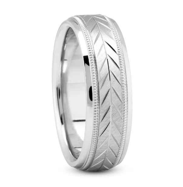 Platinum Wedding Band - FL