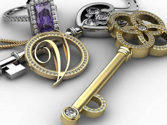 Forever One Oval Center Diamond Floral Setting - Moissanite Rings