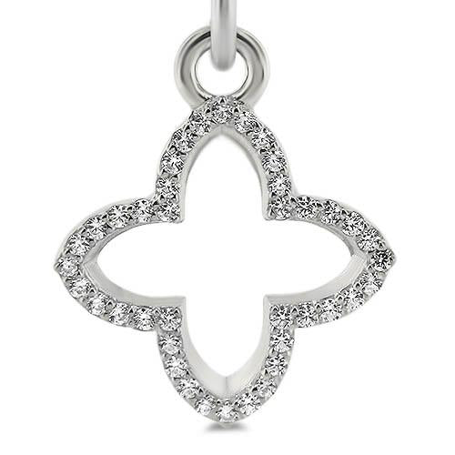 Diamond North Star Pendant - Moissanite Rings