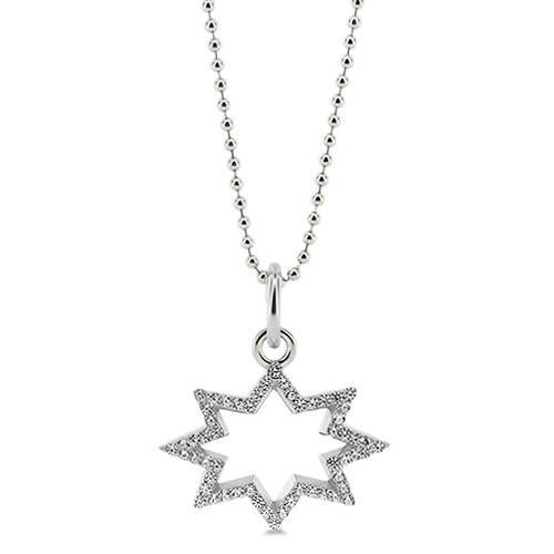 Shooting Star Diamond Pendant