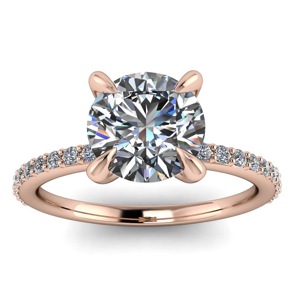 Platinum Diamond Single Solitaire Ring – Castafiore