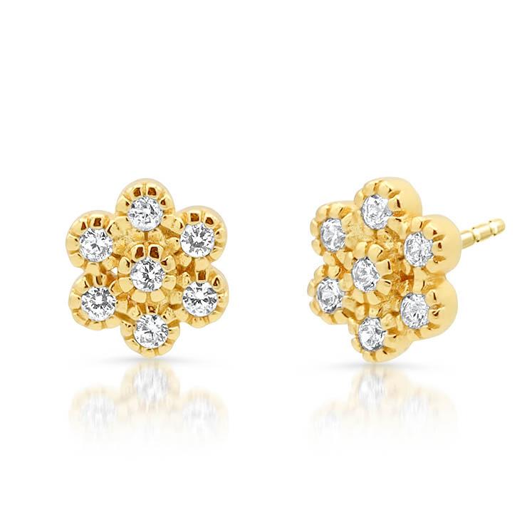 Petite Flower Studs