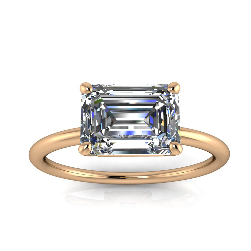 Emerald Cut Engagement Ring - Mesa