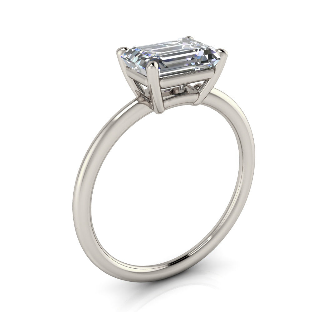 Emerald Cut Engagement Ring - Mesa