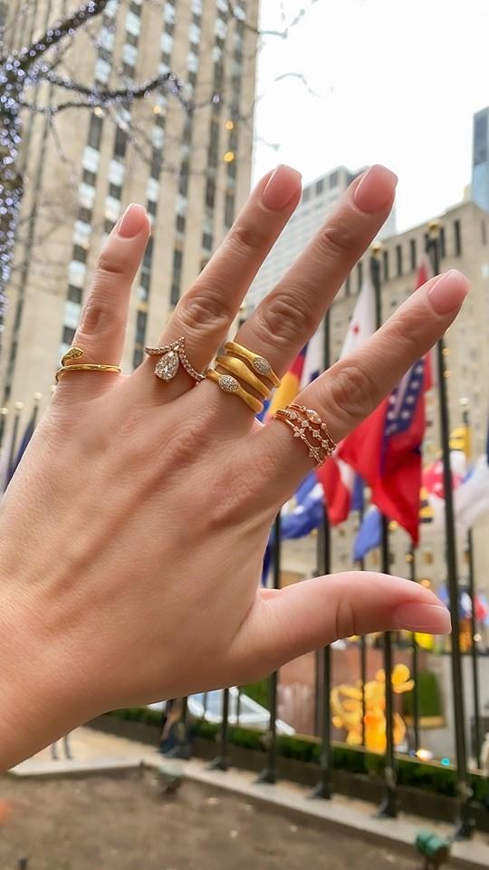 Five Stone Thin Diamond Band
