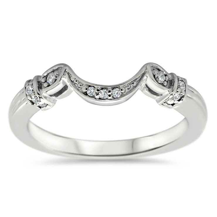 Vintage Inspired Diamond Halo Wedding Set - Regal Wedding Set - Moissanite Rings