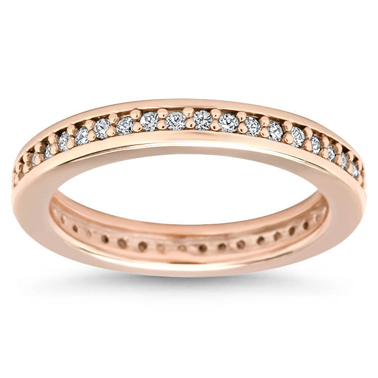 Diamond Eternity Wedding Band - Vida - Moissanite Rings