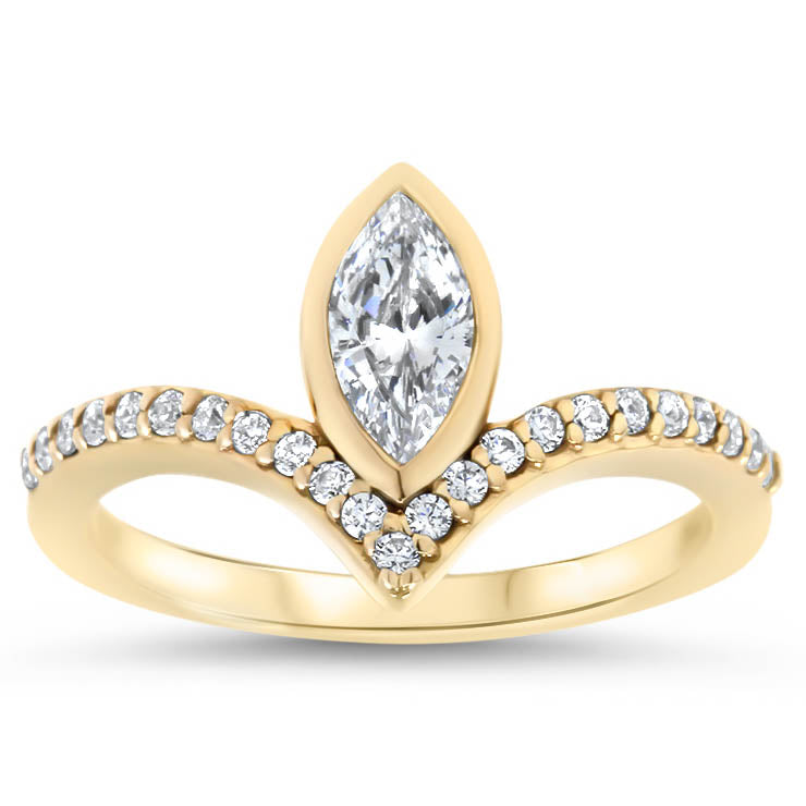 Aurora Floral Diamond Ring