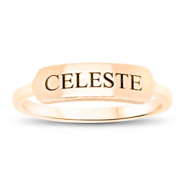 Personalized Name Ring