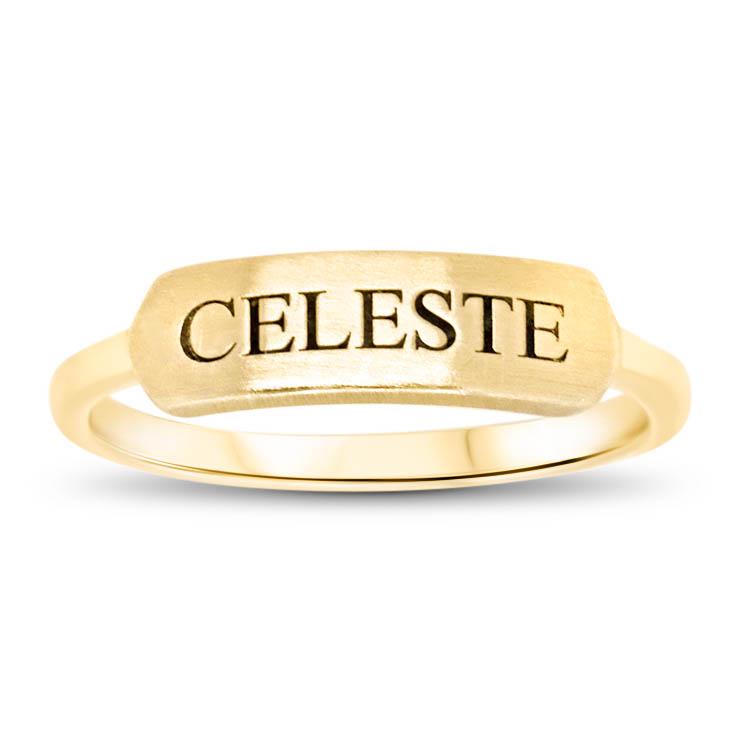 Personalized Name Ring