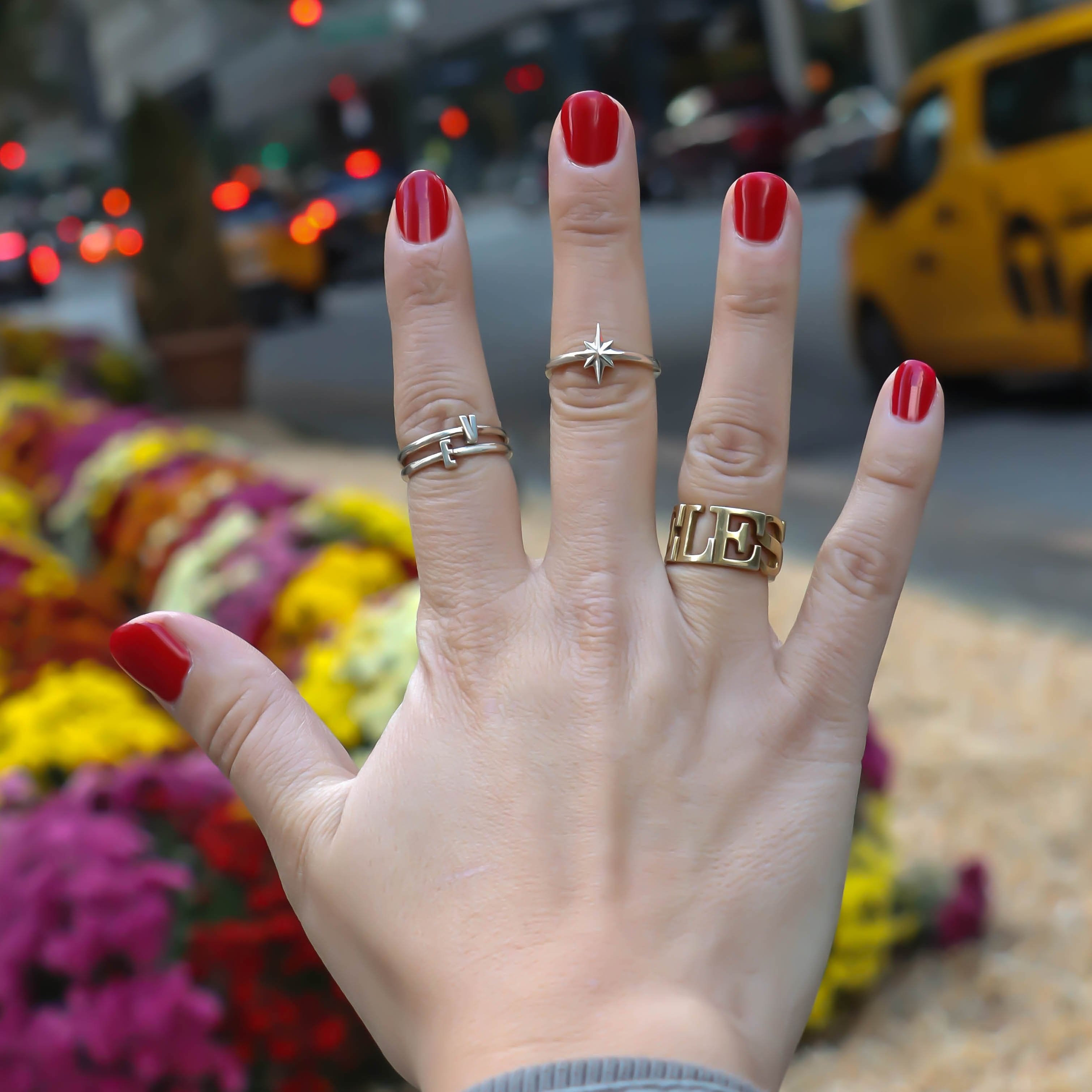 Personalized Wrap Around Name Ring