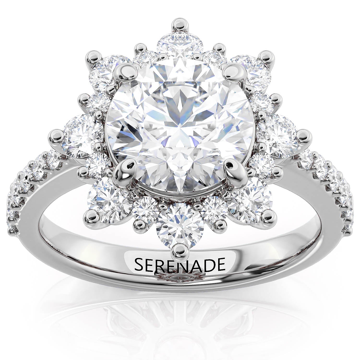 3 Carat Snowflake Engagement Ring - Snowflake 3 Carat