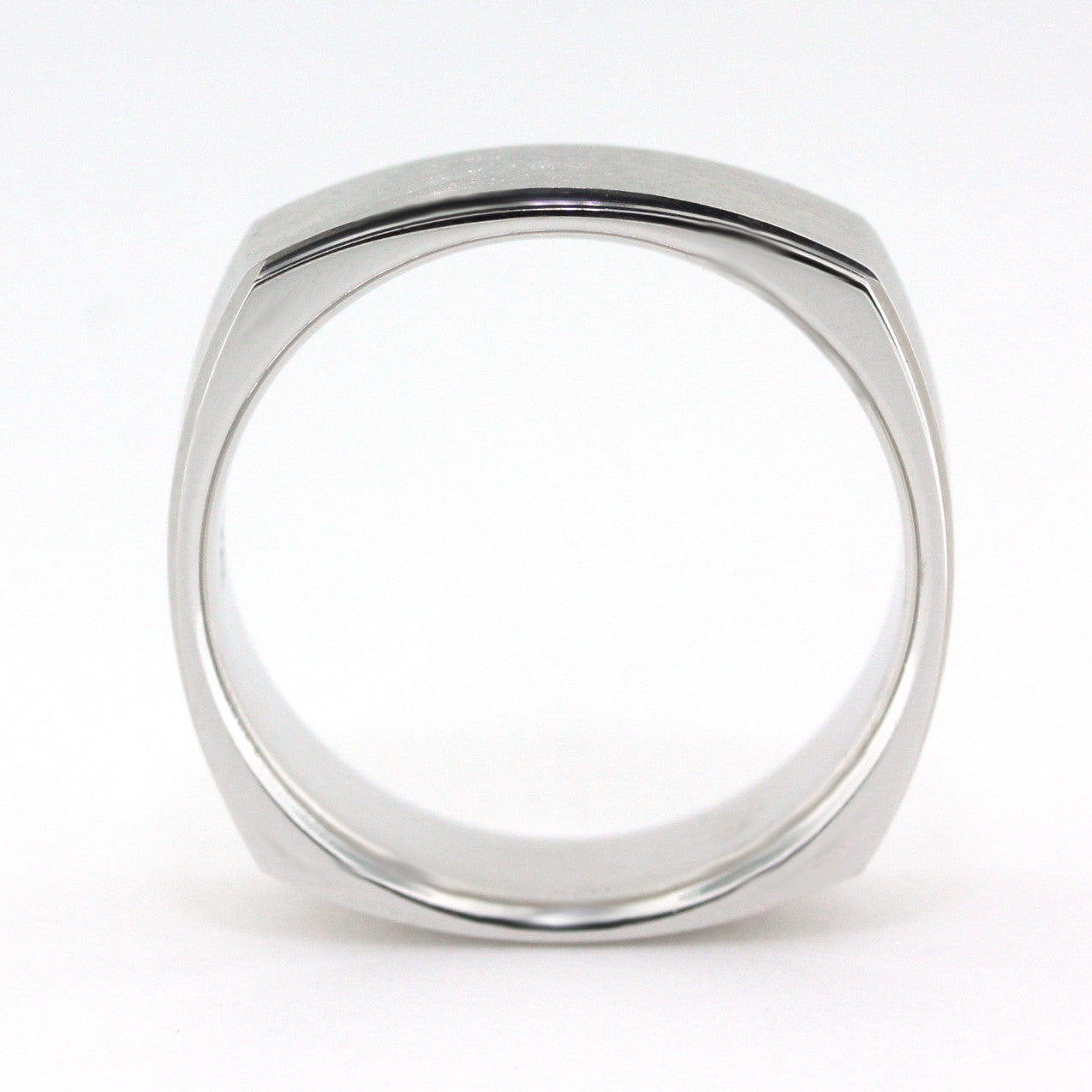 Men's Wedding Band -  Jacques - Moissanite Rings