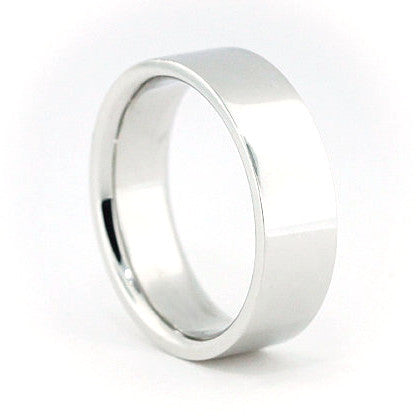 Men's Wedding Band -  Band of Gold - Moissanite Rings