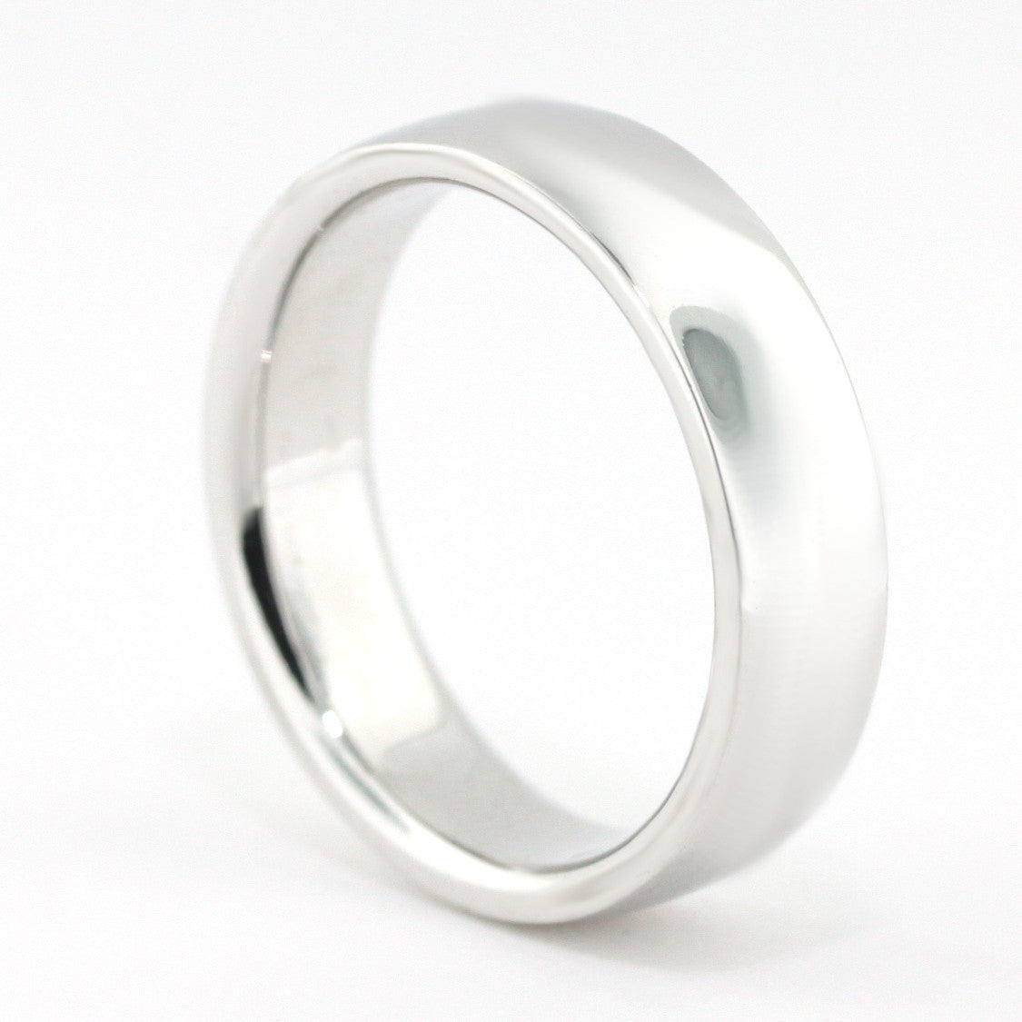 Men's Wedding Band -  Pat - Moissanite Rings