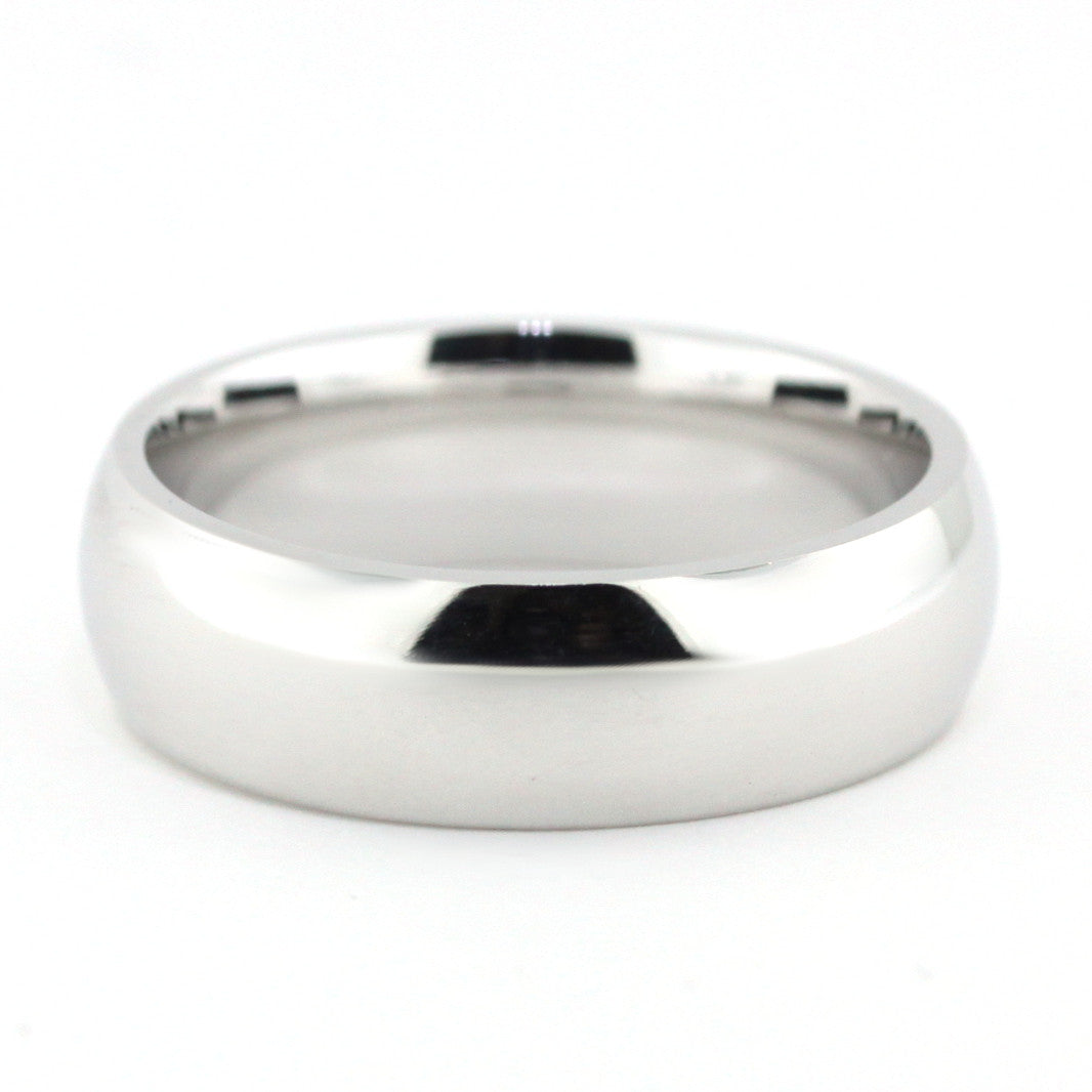 Men's Wedding Band - John - Moissanite Rings