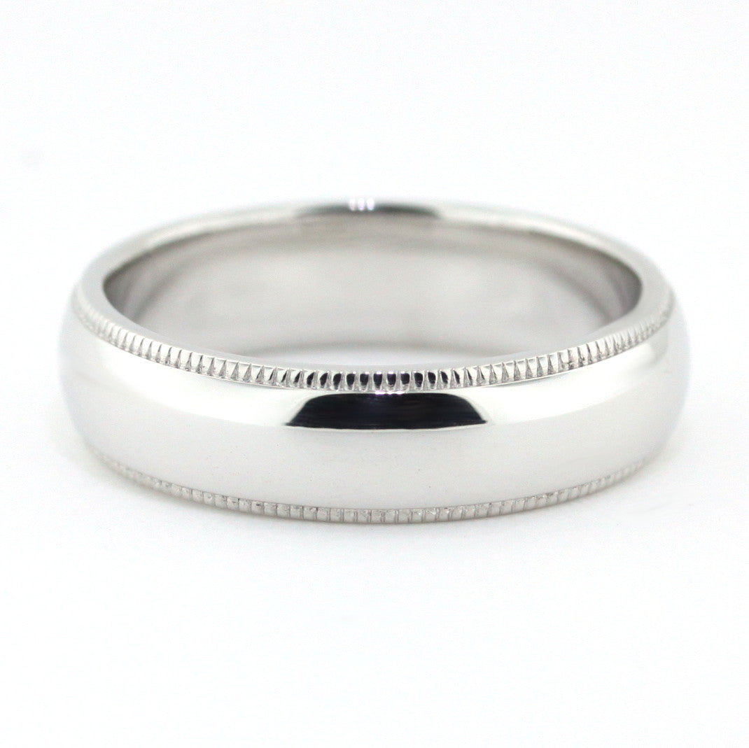 Men's Wedding Band - Carlo - Moissanite Rings