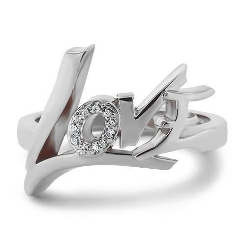 Love Ring - Moissanite Rings